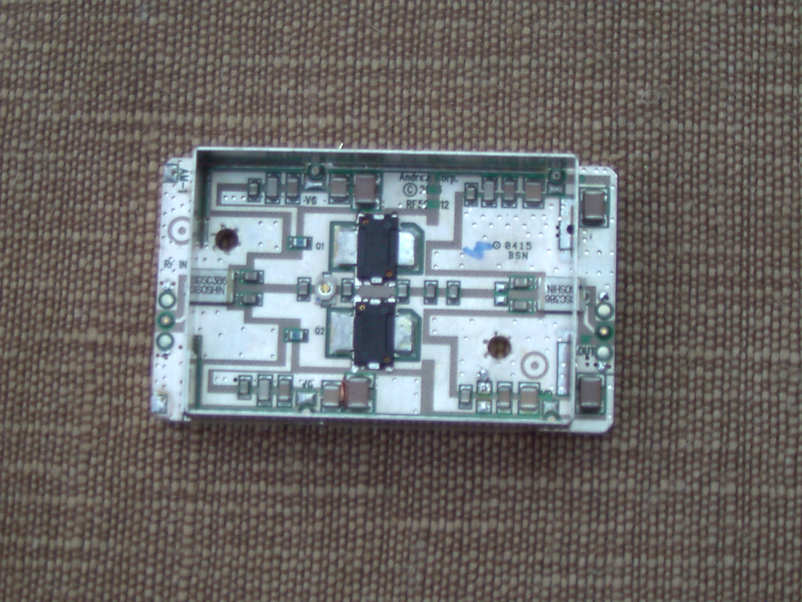 Andrew 900 MHz power amplifier module